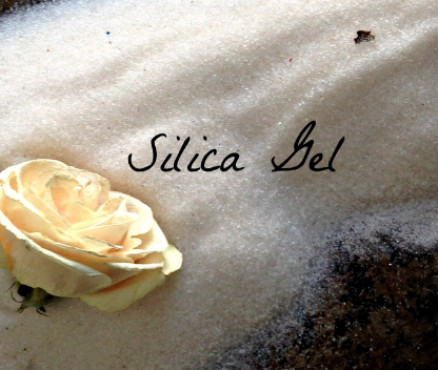 Silica Gel σκόνη για αποξήρανση λουλουδιών - 1κ